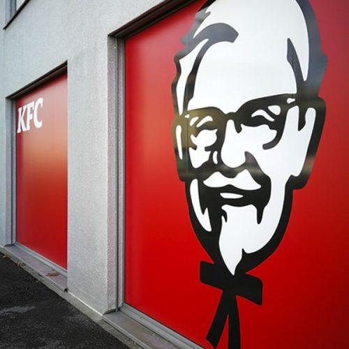 Schaufenster KFC